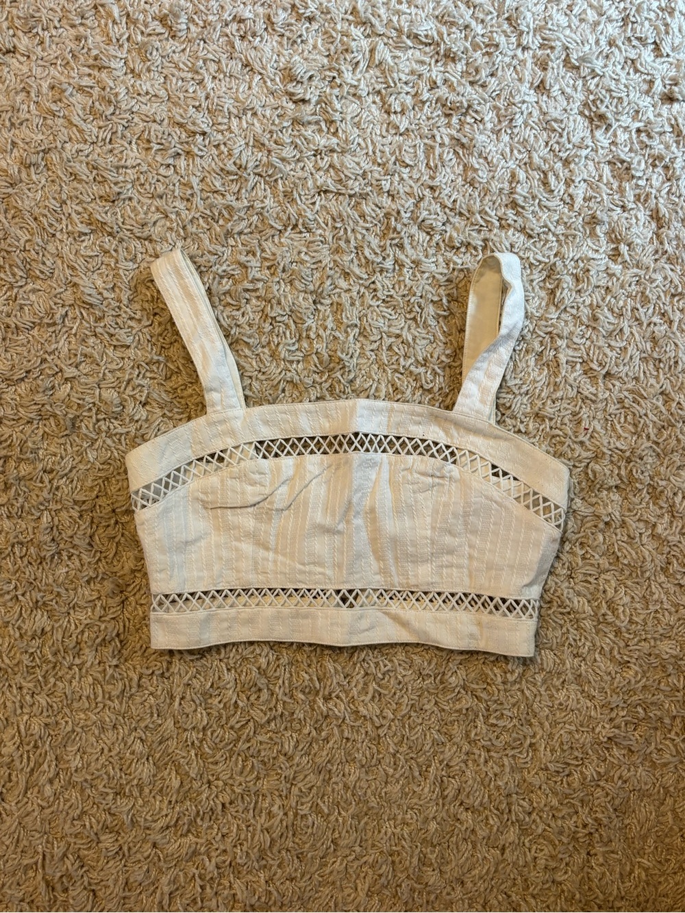 White Crop Top